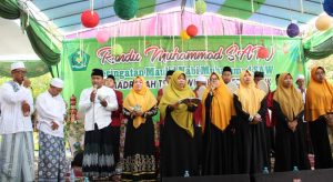 Peringatan Maulid Nabi SAW. di MTs Negeri Gresik