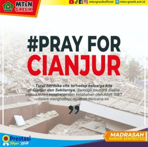 Turut berduka atas bencana yang menimpa saudara di Cianjur