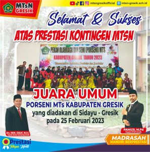 PORSENI-Kabupaten-Kontingen-MTs-Negeri-Gresik-Raih-15-Trofi